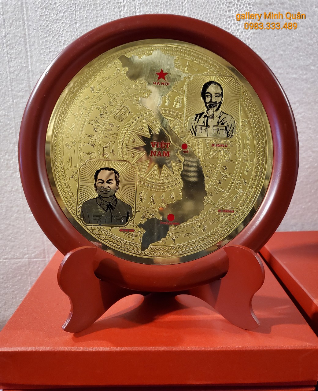 Quà tặng lưu niệm, Trống đồng để bàn-QT03