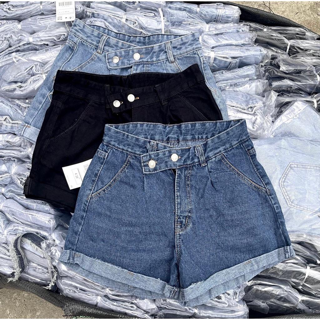 Quần short cạp chéo