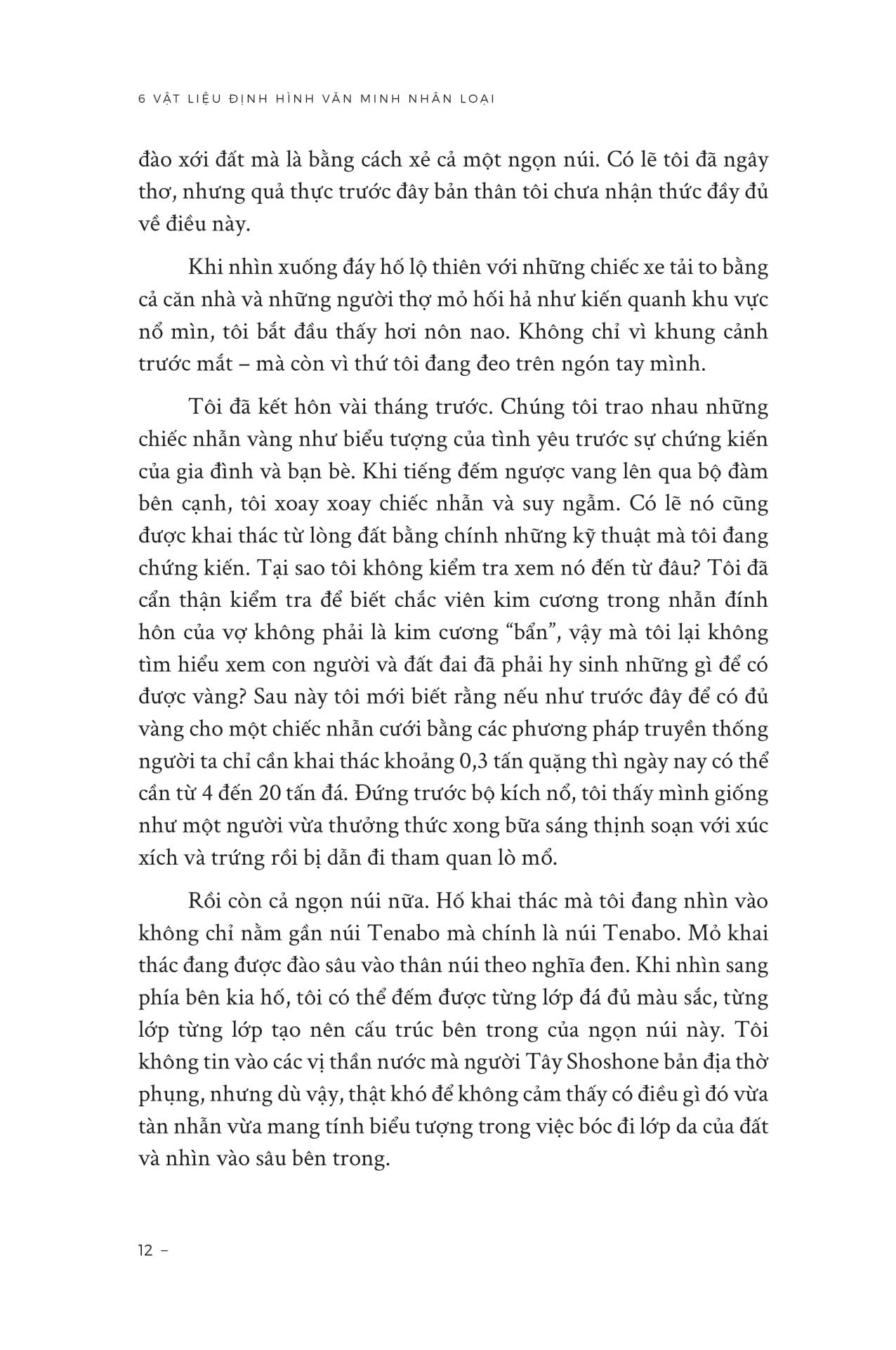 Sách - 6 Vật Liệu Định Hình Văn Minh Nhân Loại - Lịch Sử Của Cát, Muối, Sắt, Đồng, Dầu Mỏ Và Lithium