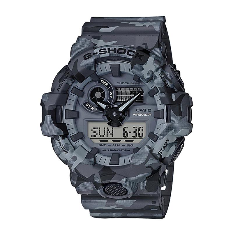 Đồng Hồ Nam Dây Nhựa Casio G-Shock GA-700CM-8A Chính Hãng - GA-700CM-8ADR