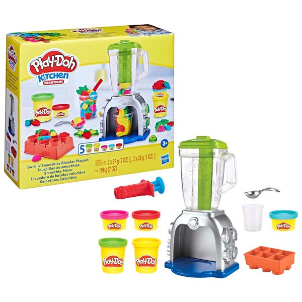 Bộ Đồ Chơi Bột Nặn Máy Xay Sinh Tố Vui Vẻ - Playdoh F9142 (10 Chi Tiết)