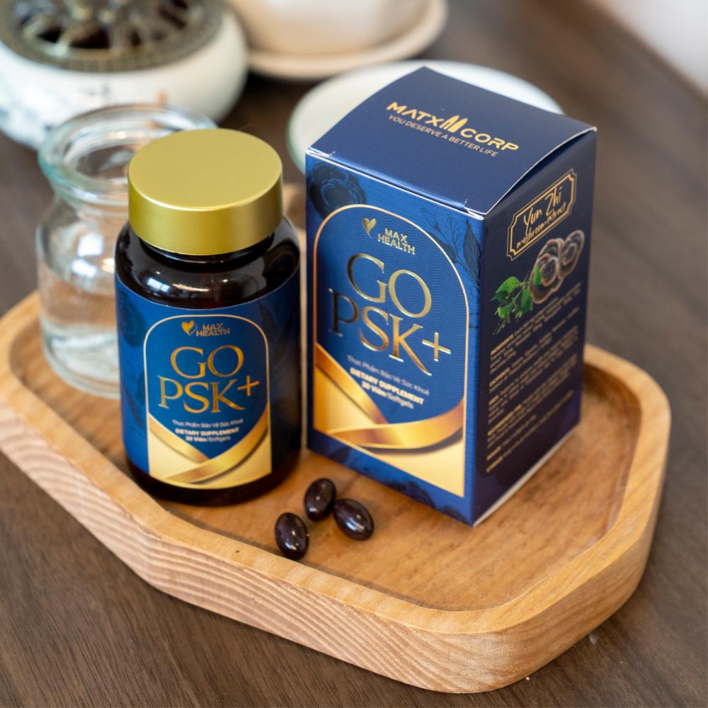 Viên Uống Hỗ Trợ Tăng Cường Sức Đề Kháng GO PSK+ Max Health