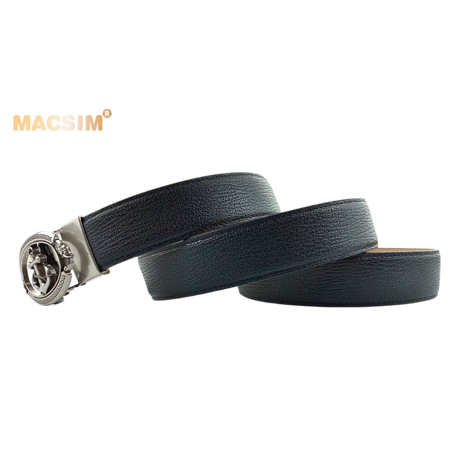 Thắt lưng nam da thật cao cấp nhãn hiệu Macsim MS033