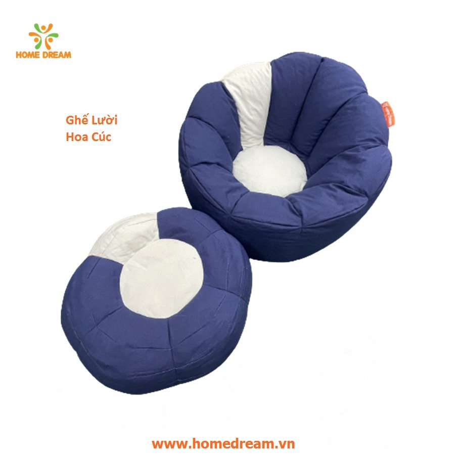 Ghế Lười Hoa Cúc Olefin Home Dream