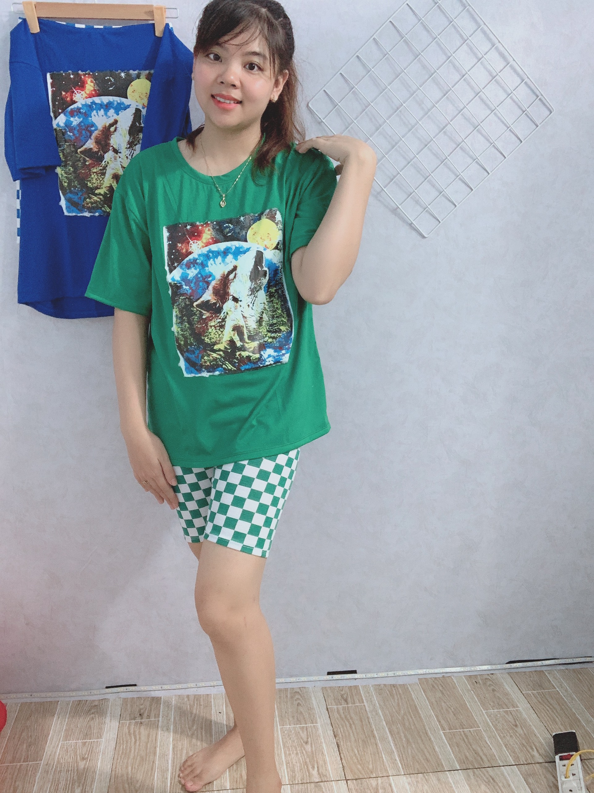 Bồ đồ nữ in hình 5d Onez