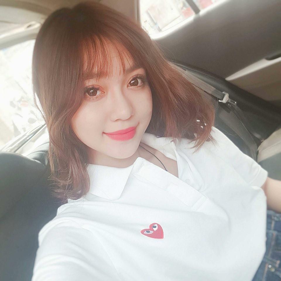 Áo Thun Polo Nam Nữ Thêu Tim Tay Lỡ Unisex