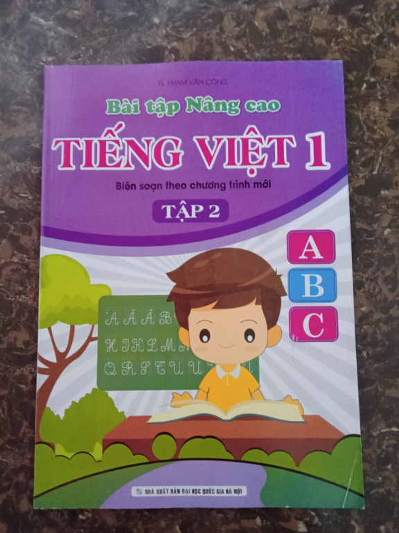 Sách - Bài Tập Nâng Cao Tiếng Việt 1 - Tập 2