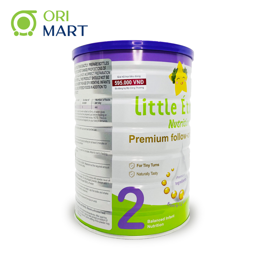 Sữa Bột Công Thức Ngôi Sao Nhỏ Little Étoile Số 2 Hộp 800G Chính Hãng