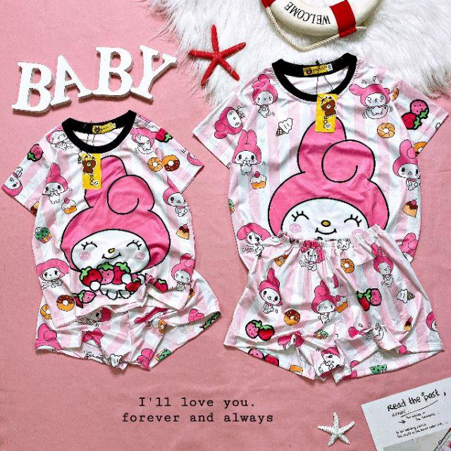 Bộ thun 3D đùi cho bé 15_35kg