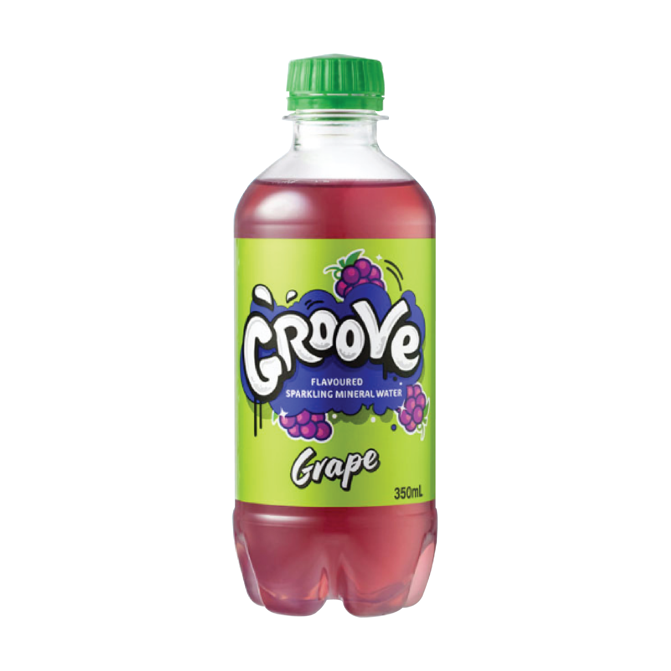 Nước Khoáng Có Gas Groove Vị Nho - Chai 350ml