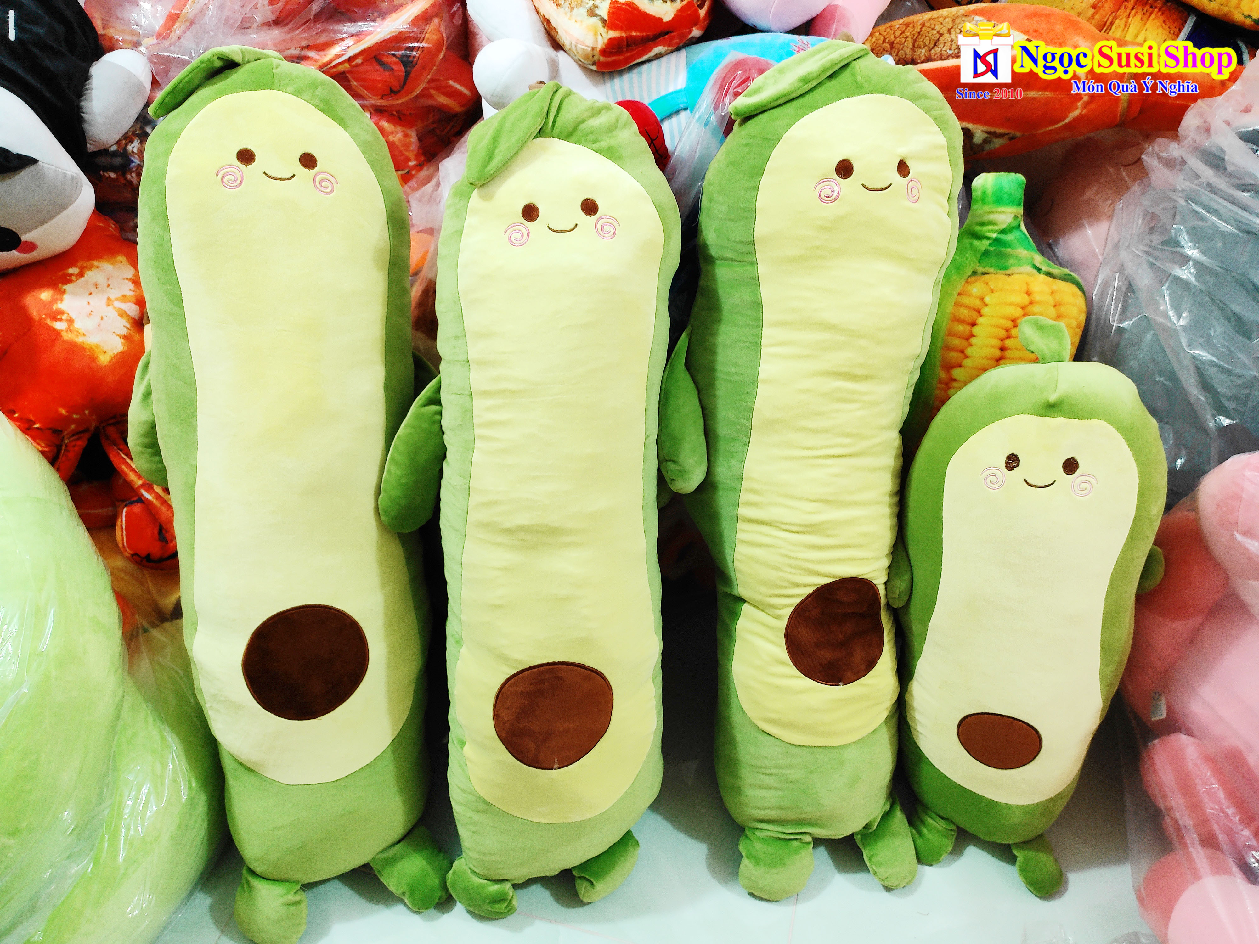 GẤU BÔNG TRÁI BƠ SIÊU DÀI KHỔNG LỒ - SIÊU MỊN