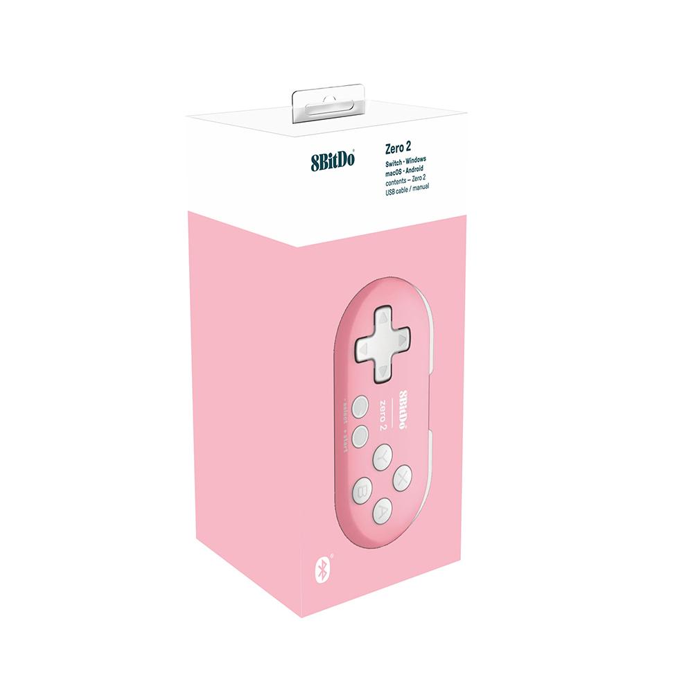 Tay cầm chơi game 8BitDo Zero 2 Bluetooth Gamepad Tương thích với Nintendo Switch Windows Android