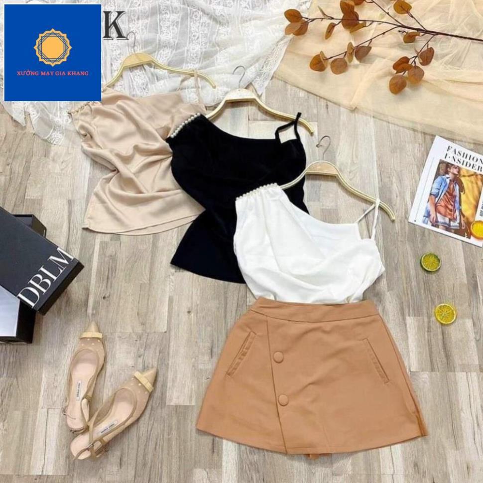 Áo thời trang siêu xinh cho bé gái, kiểu cổ đổ, vai kết hạt điệu đà - Quần áo trẻ em - GiaKhang