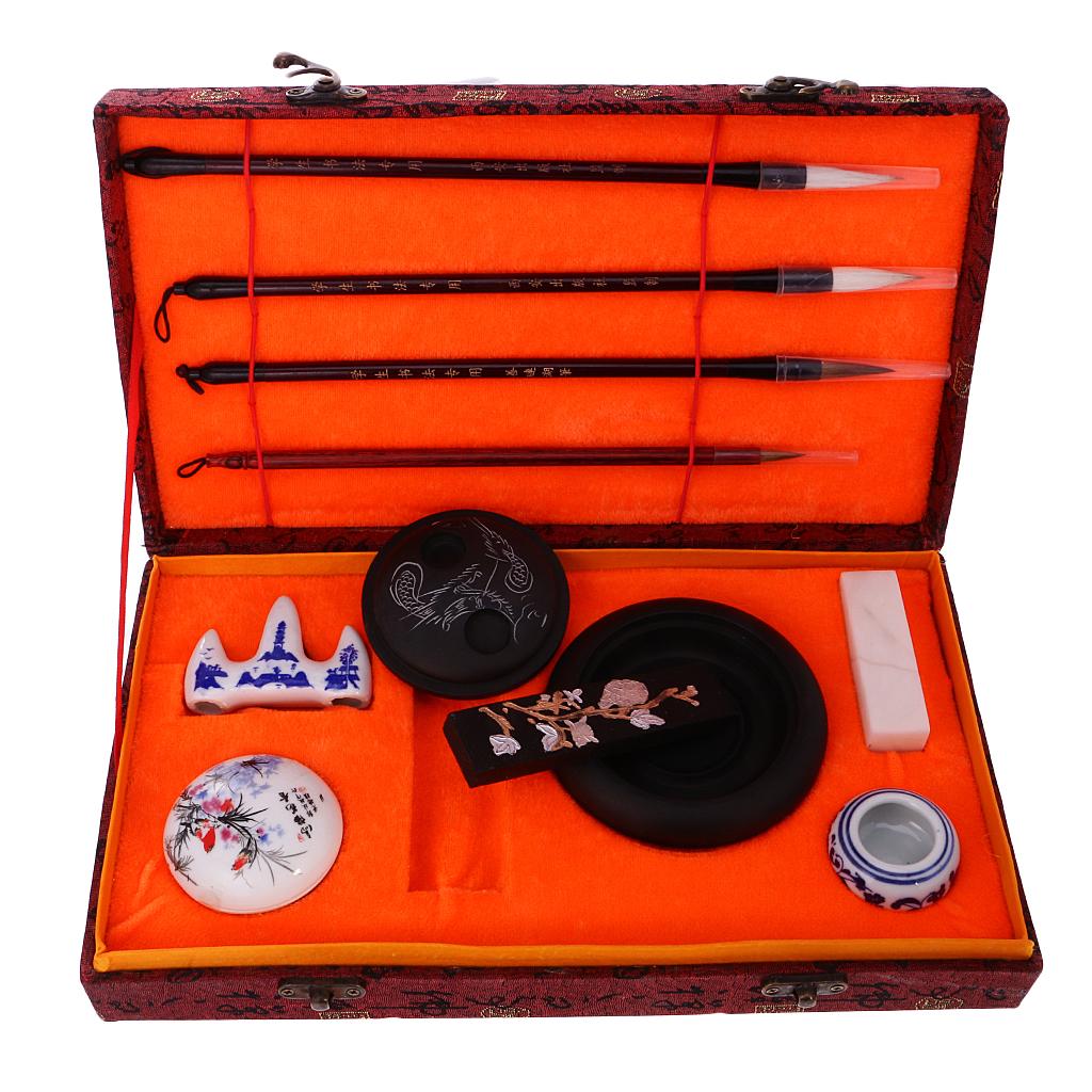 Thư Pháp Bộ Văn Hóa Trung Quốc Dán Bàn Chải Bút Rửa Viết Bàn Chải