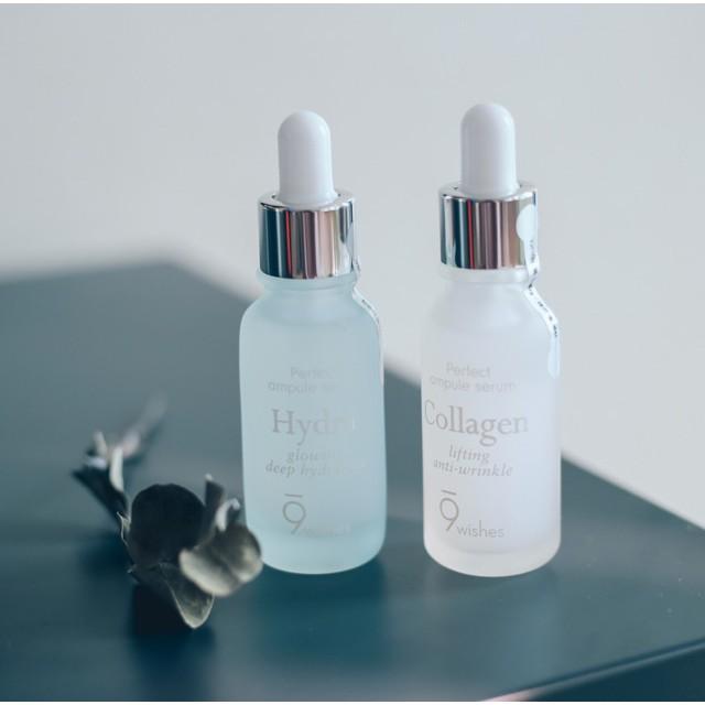 Tinh chất dưỡng ẩm 9 Wishes Hydra Skin Ampule Serum 25ml