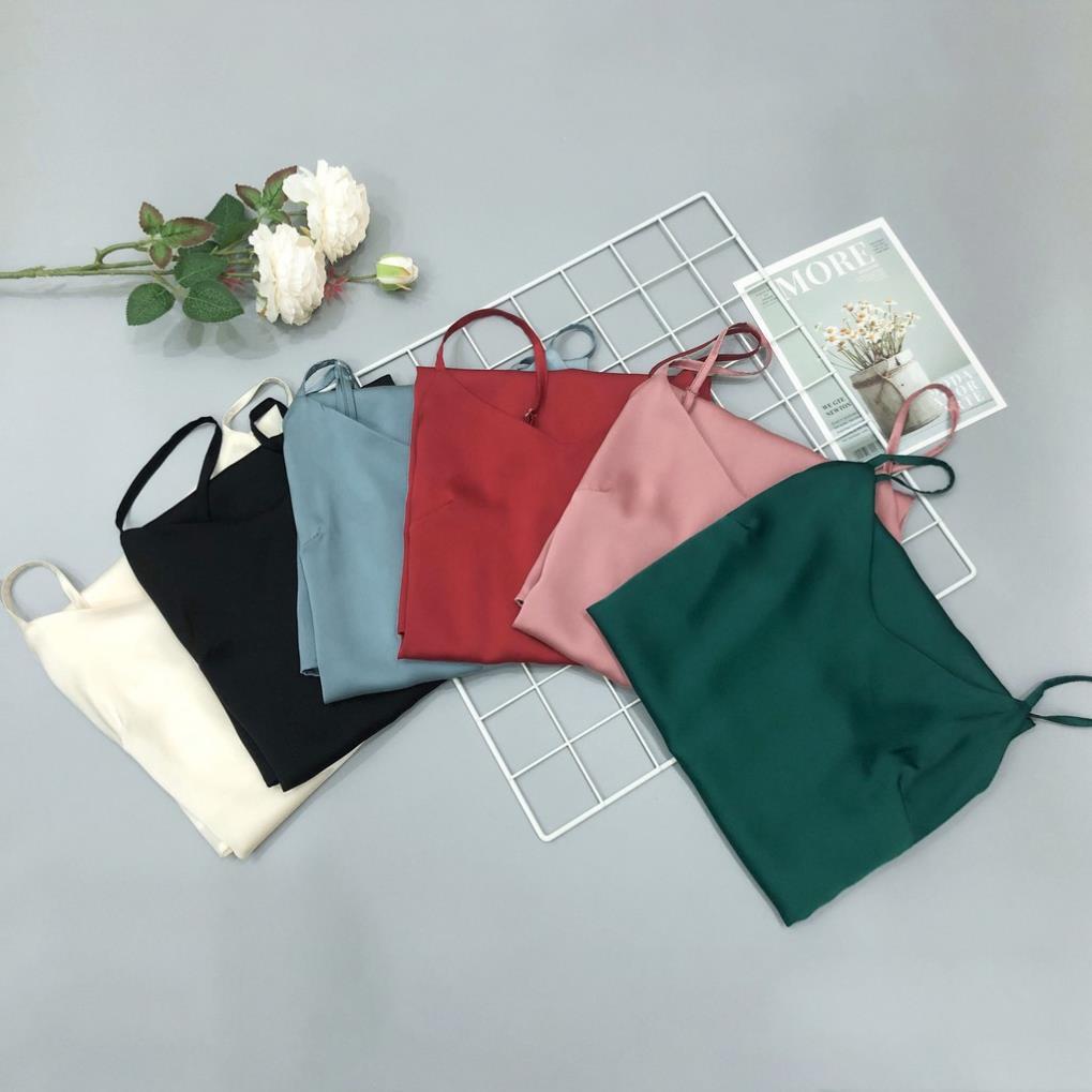 Váy ngủ lụa hai dây, đầm ngủ lụa thiết kế ,chất liệu lụa hàn cao cấp chất mát,mềm mịn⠀ *