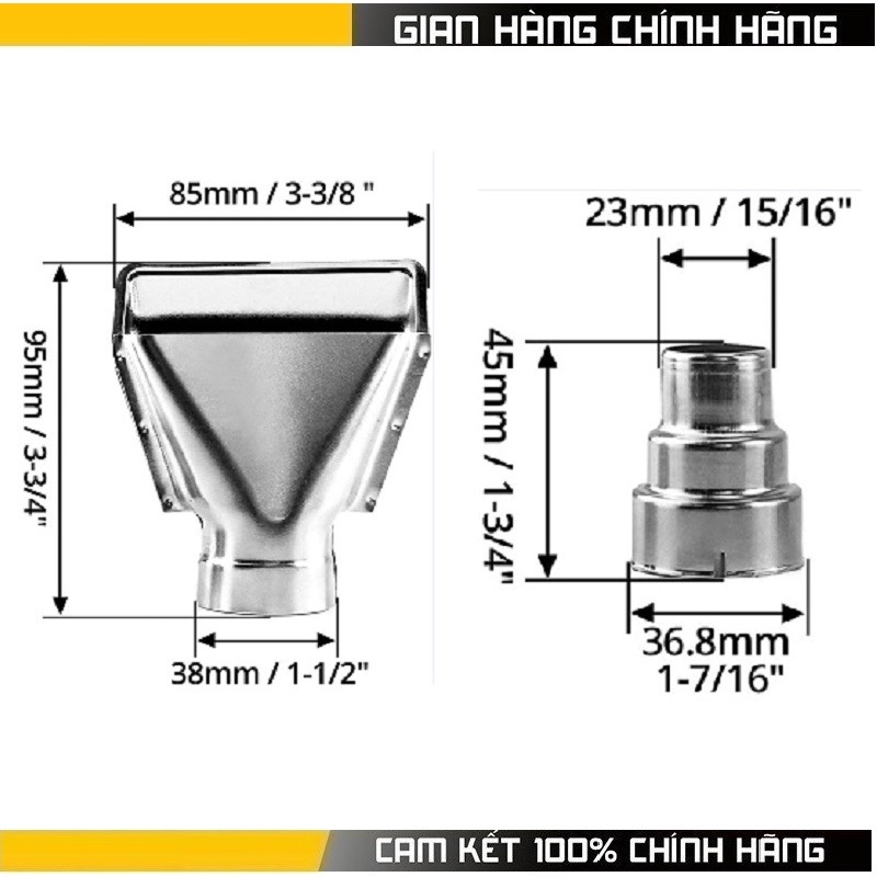 Máy khò nhiệt Hotairgun 2000w