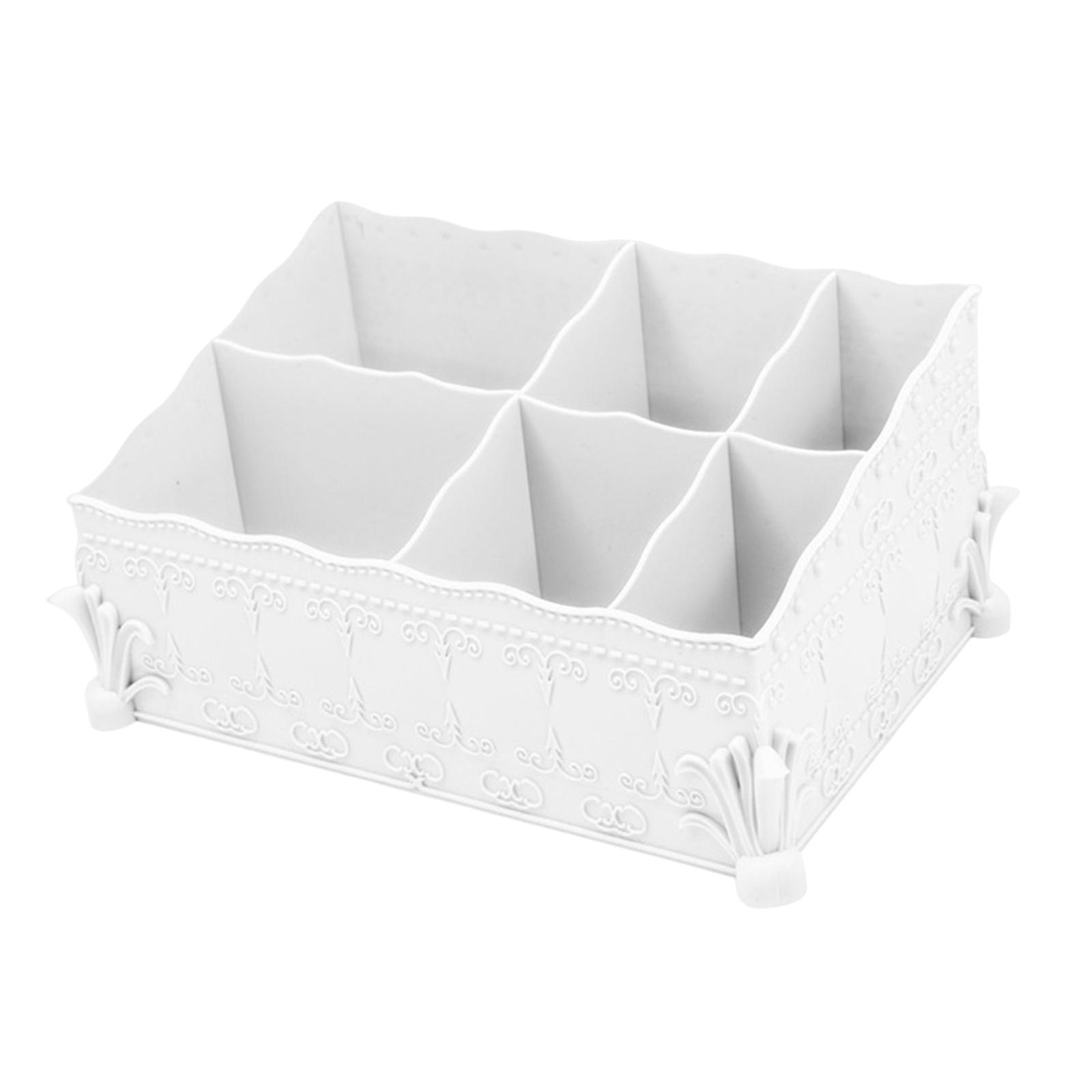 Cosmetic Storage Box Large Capacity Dresser Desktop Organizer for Bedroom Home