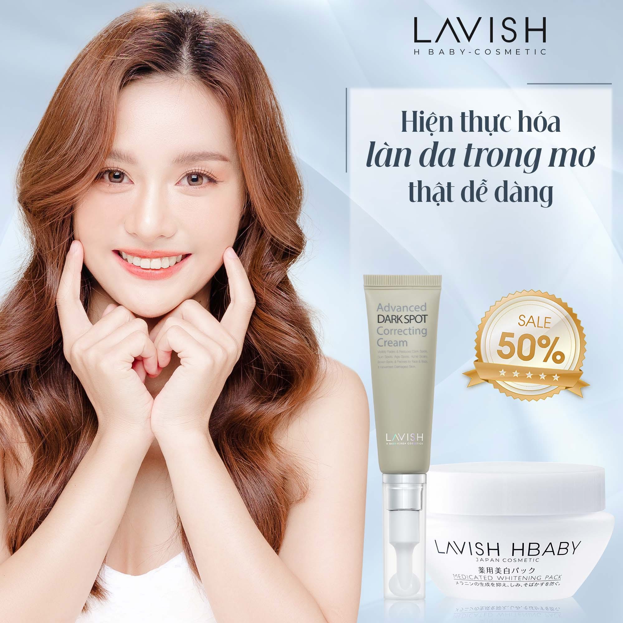 Ultra Arbutin Cream - KEM ĐẶC NGỪA SẠM NÁM DA LAVISH H BABY 15ml