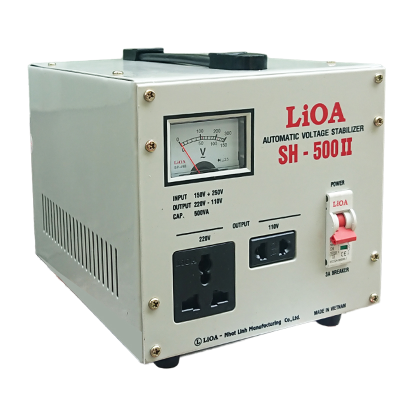 Ổn áp 1 pha LiOA SH-500 II