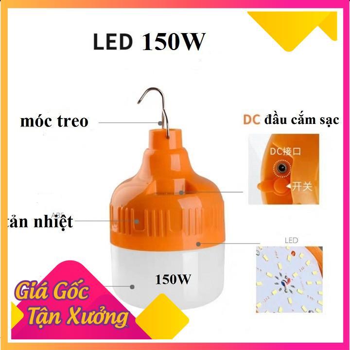 Bóng Đèn Buld Tích Điện 150w SẠc Pin TP'S