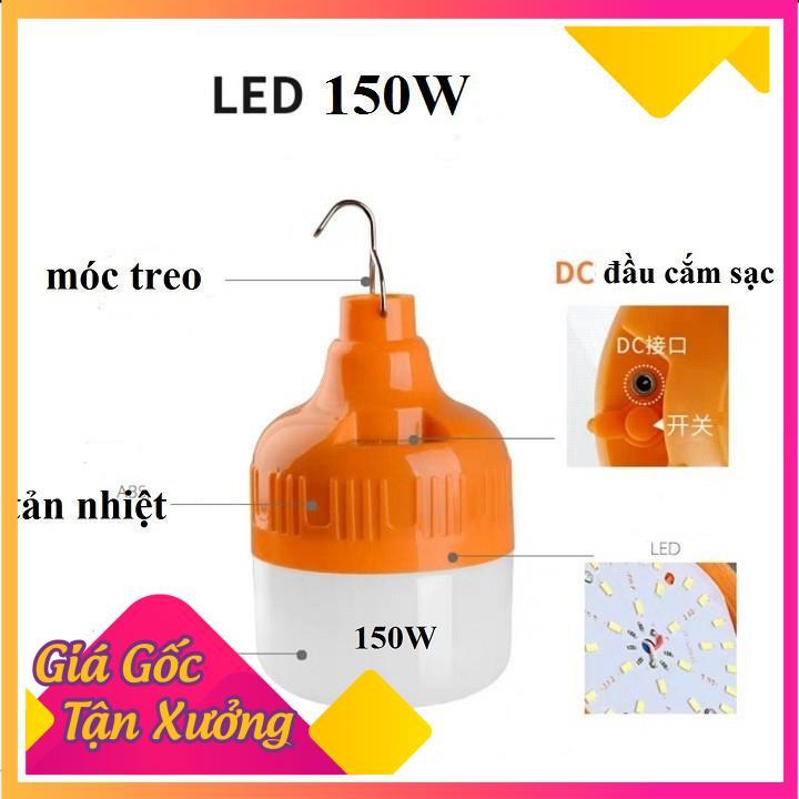 Bóng Đèn Buld Tích Điện 150w SẠc Pin  TP'S