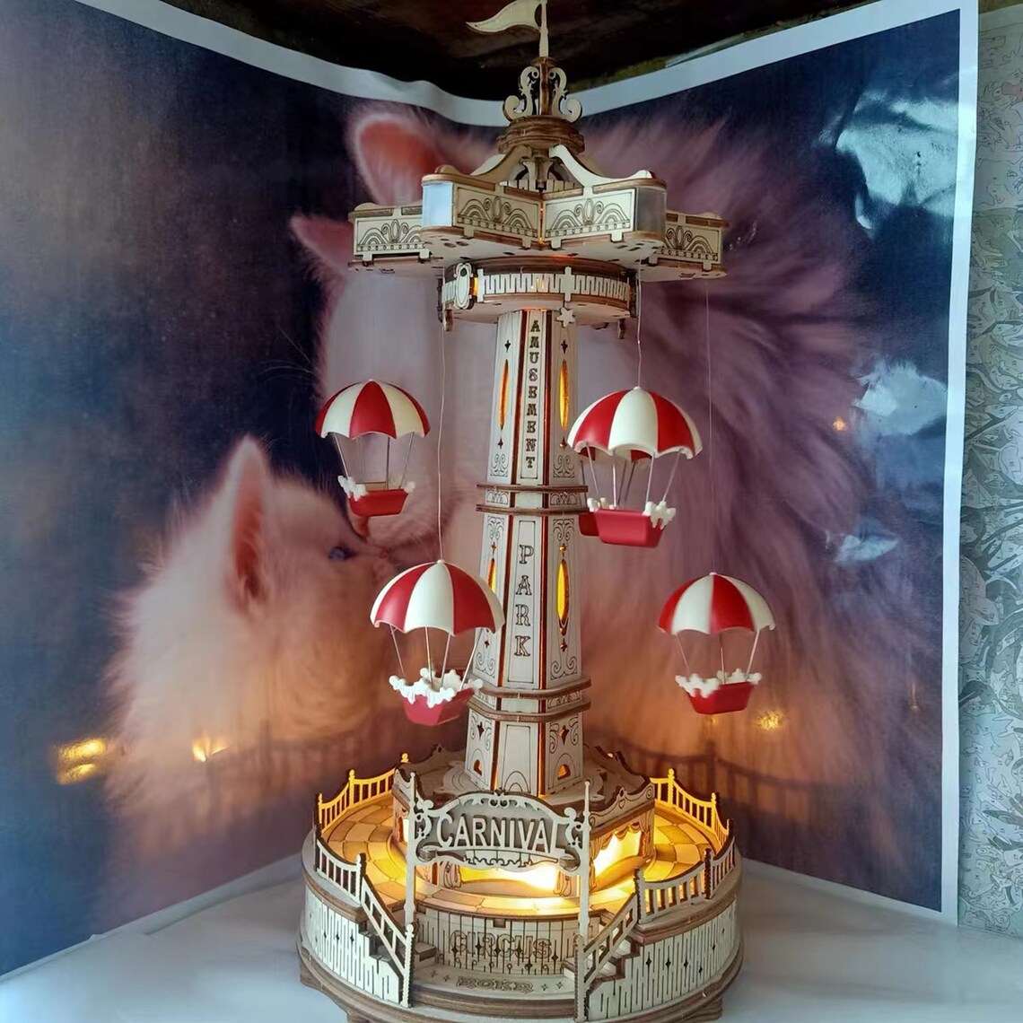Mô hình Cơ động học Tháp Dù Parachute Tower EA01
