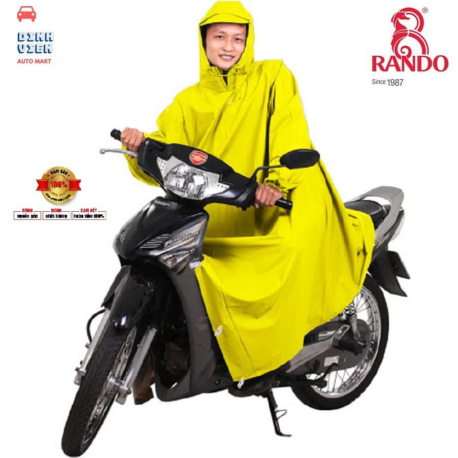 Áo mưa Rando Poncho Cosy “Không ướt ống quần” với thiết kế thông minh giúp bạn không bị ướt ống quần