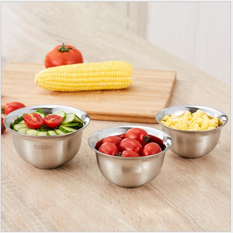 Bát inox 304 loại 2 lớp chống nóng D12cm hoặc D14cm tùy chọn