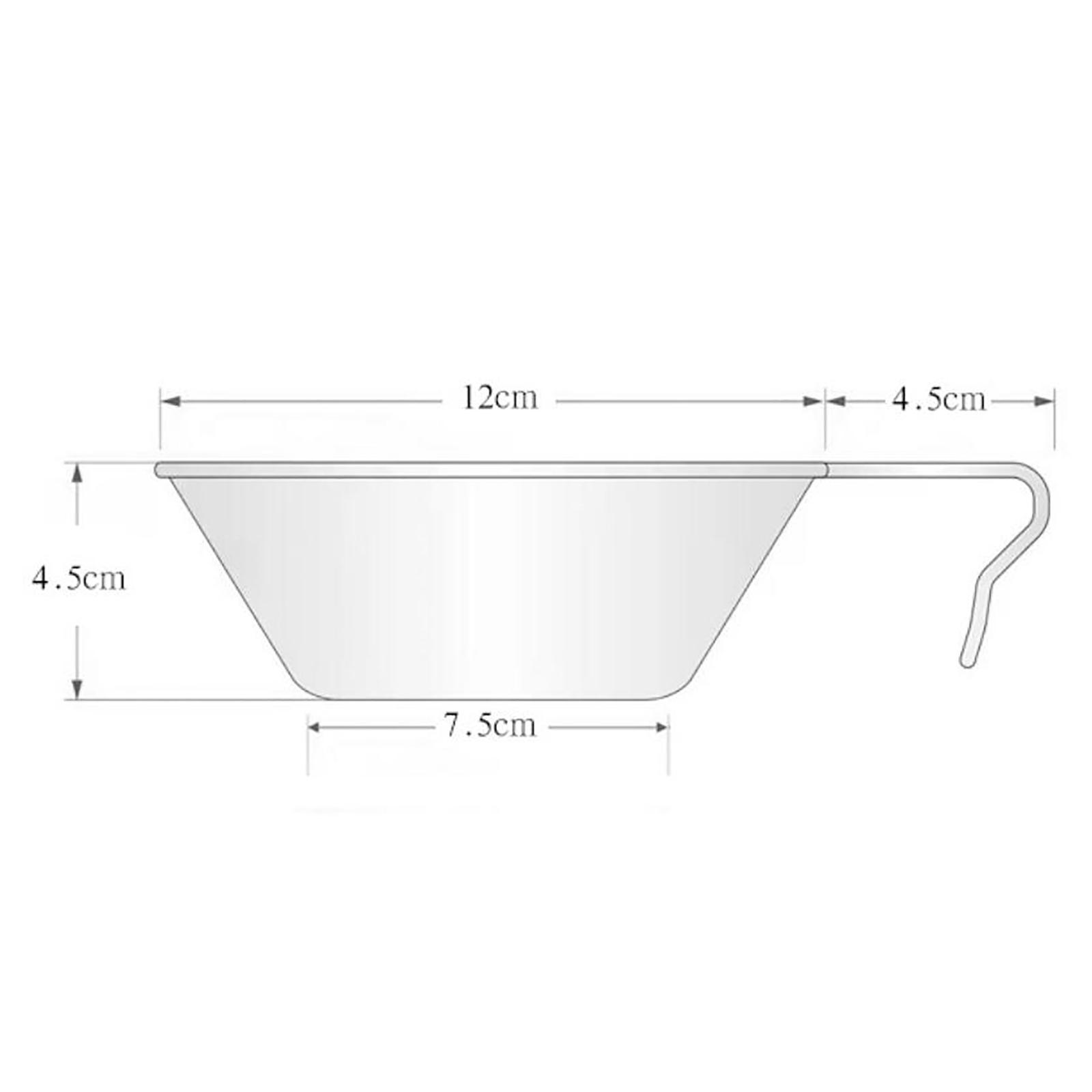 Lightweight Camping Bowl Bowl Outdoor Cookware Cooking for Beach Kitchen Backpacking