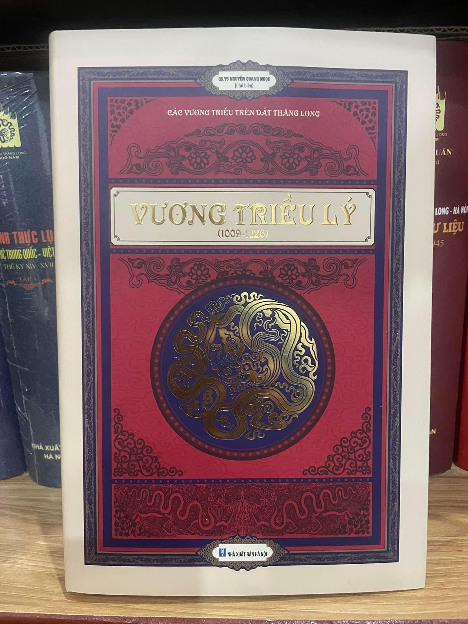 BỘ SÁCH “CÁC VƯƠNG TRIỀU TRÊN ĐẤT THĂNG LONG” (4 CUỐN). BẢN IN GIỚI HẠN BÌA CỨNG CÓ HỘP 