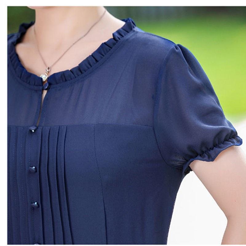 (HÀNG SẴN) Đầm Voan Hoa Nữ Trung Niên Đẹp VH77 - Hàng Quảng Châu Cao Cấp