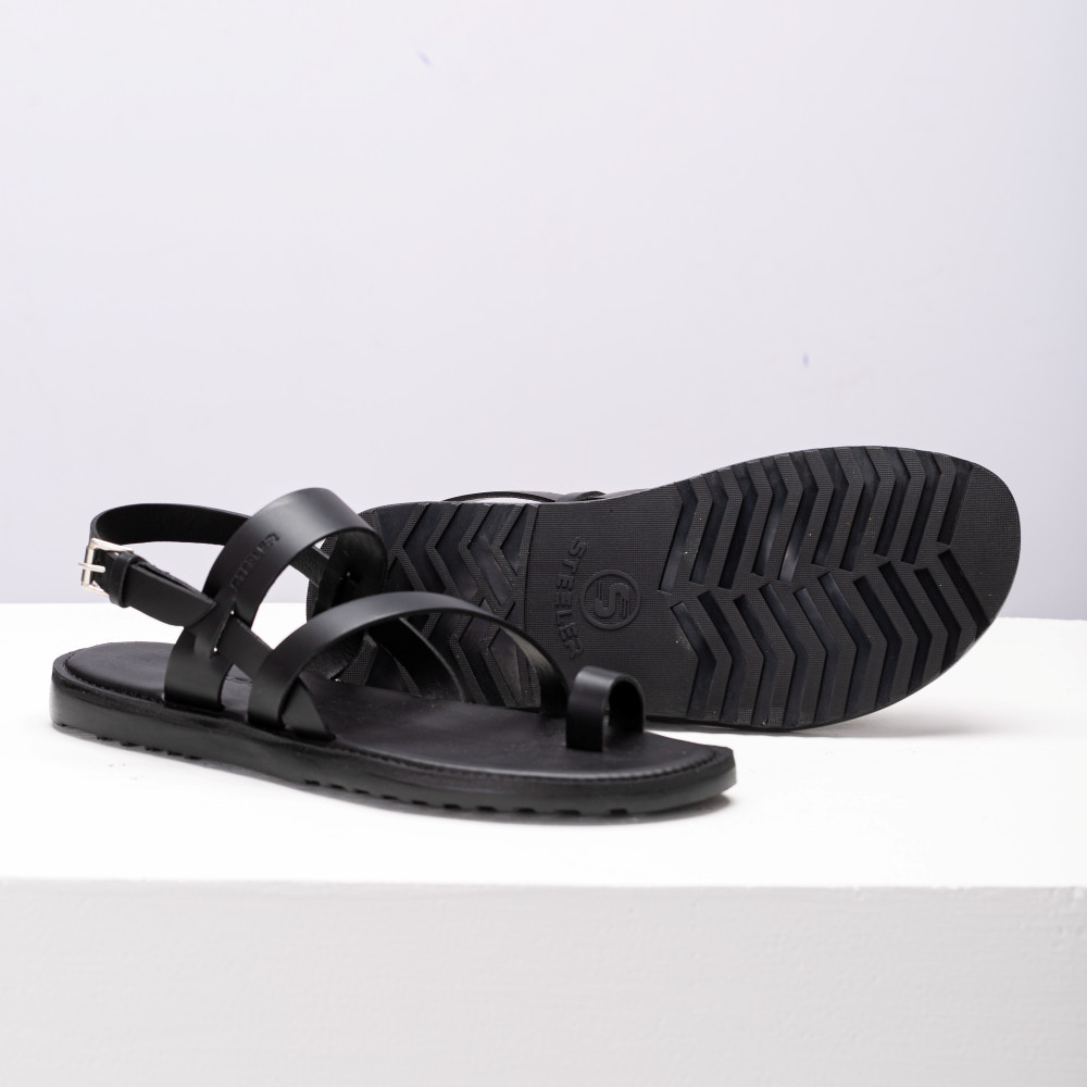 GIÀY SANDAL NAM STEELER - S12 BLACK