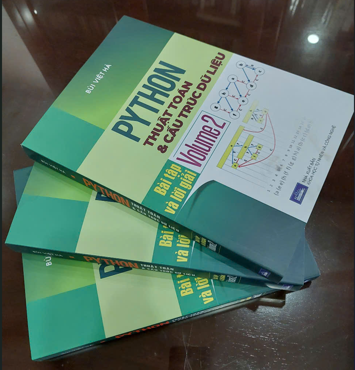 Python: Thuật toán &amp; Cấu trúc dữ liệu. Bài tập và lời giải. Volume 2