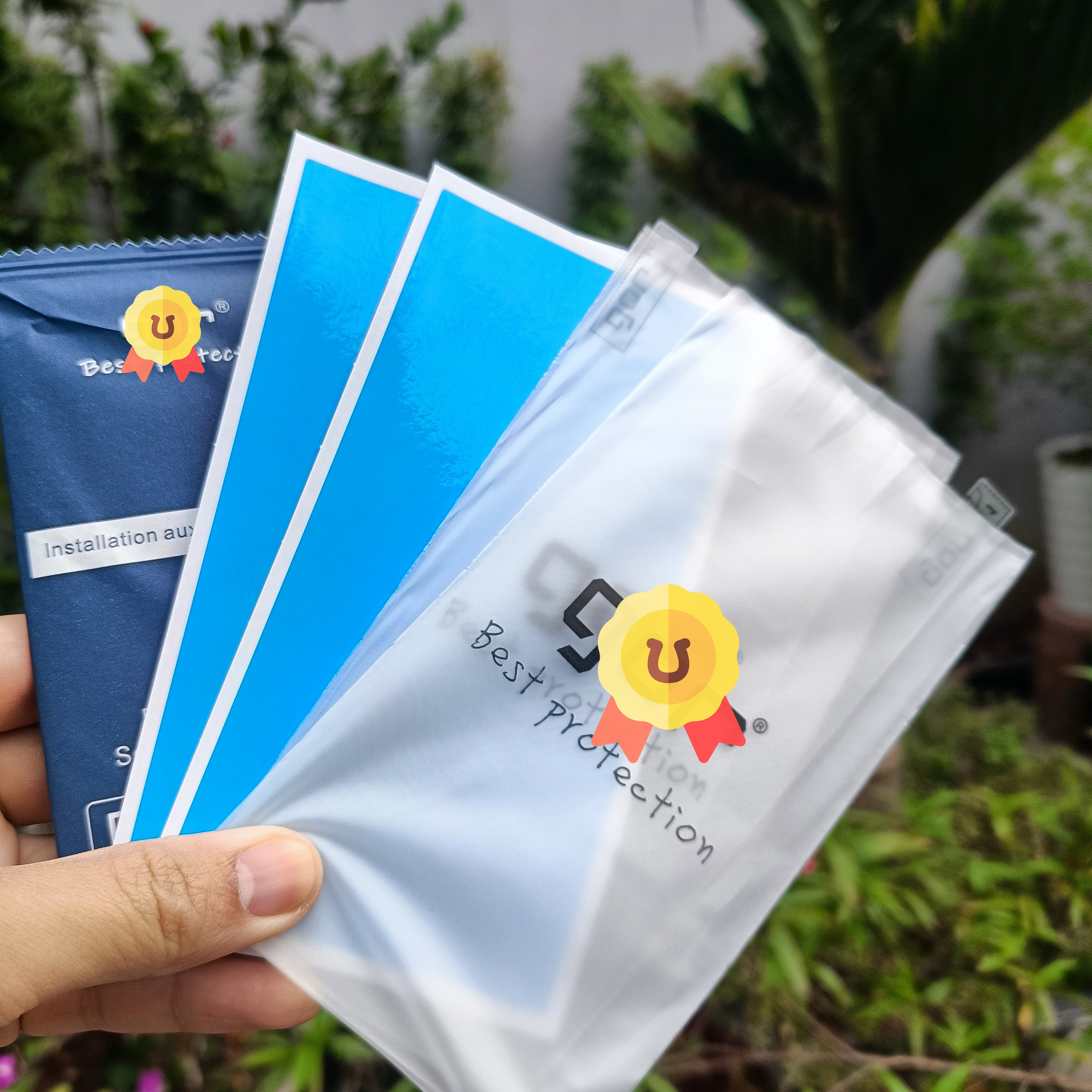 Bộ 2 Kính Cường Lực Gor cho Xiaomi Redmi Note 12 Pro 4G Trong Suốt Không Viền Đen, 9H Vát 2.5D - Fullbox