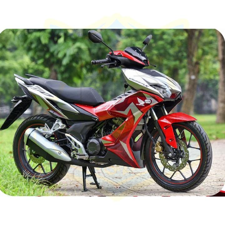 Tem rời xe winner Repsol dán xe trắng