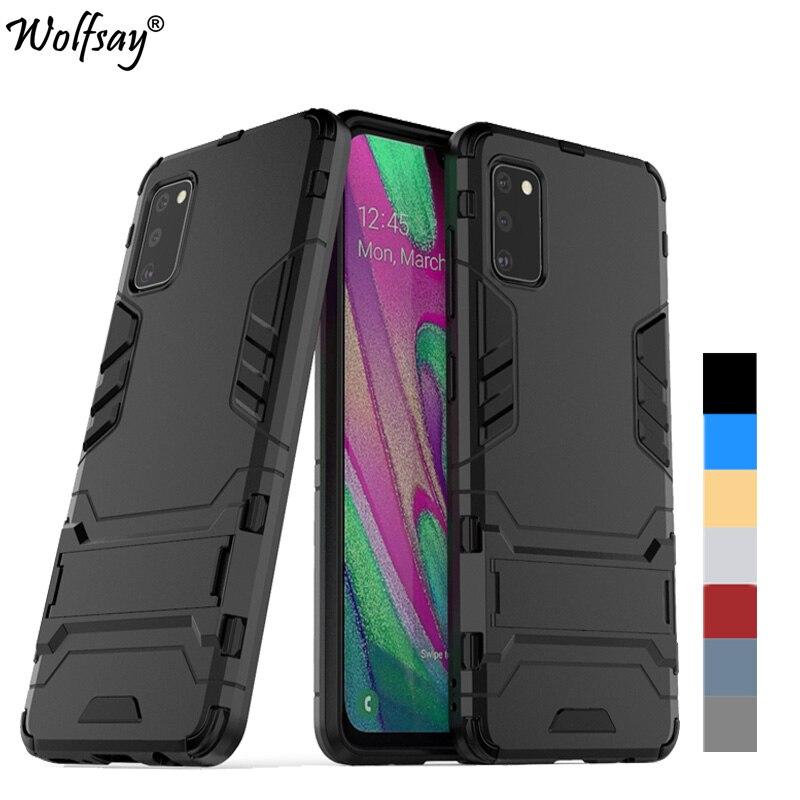 Ốp Lưng Silicone Có Giá Đỡ Cho Samsung Galaxy A41 A41 6.1 Inch