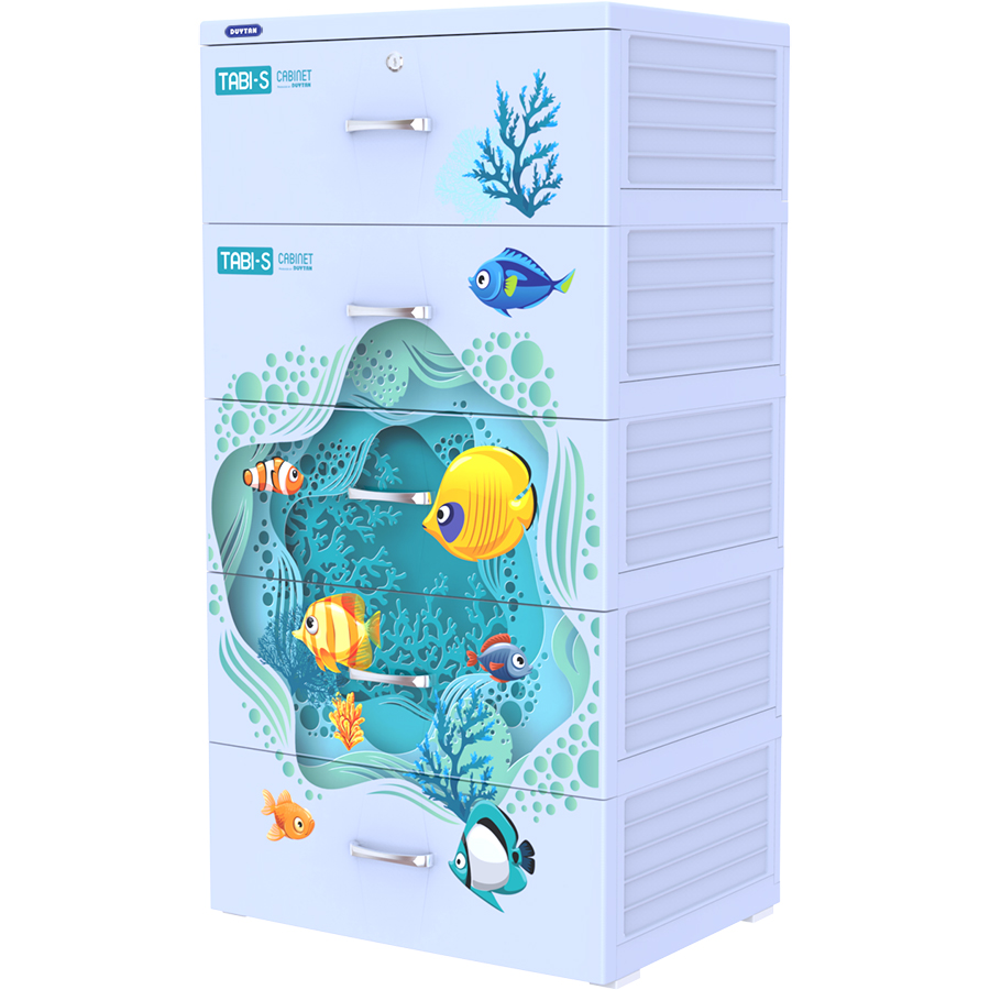 Tủ nhựa Tabi-S 5 ngăn Duy Tân