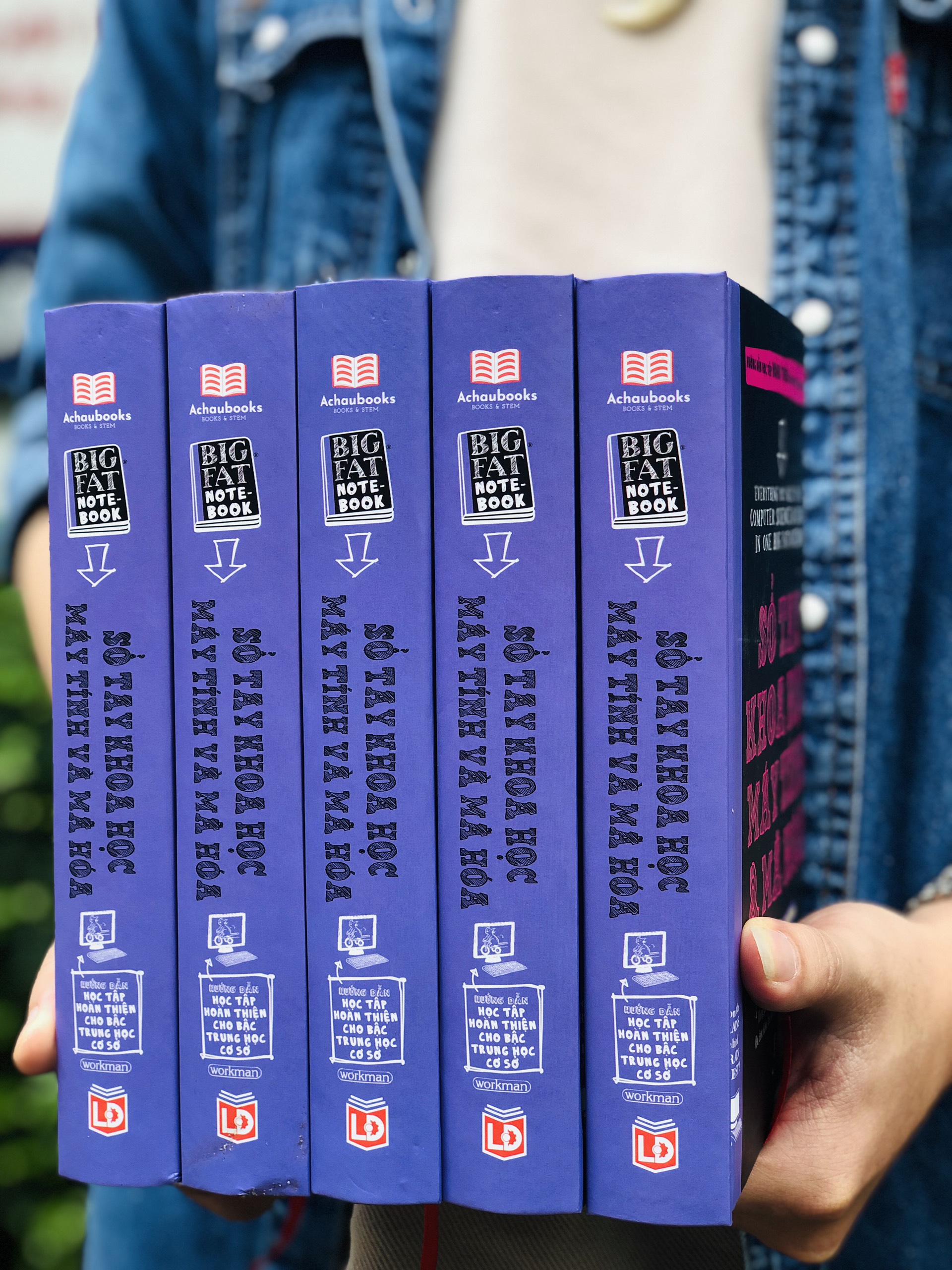 Sách sổ tay khoa học máy tính và mã hóa - Sách Học Lập Trình Cho Học Sinh - Á Châu Book, Bìa cứng in màu