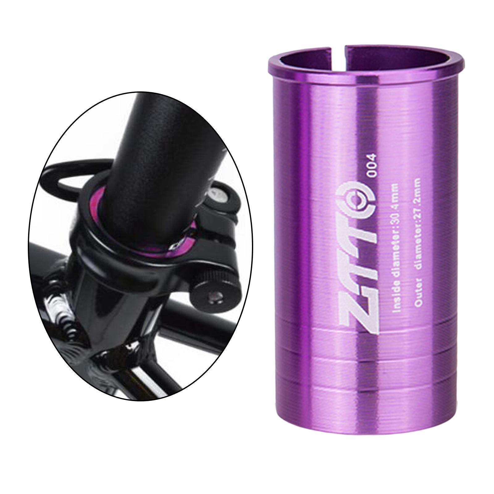 2x Seatpost Shim Seat Post Tube Sleeve Adapter 25.4mm 27.2mm 28.6mm 30.4mm 30.8mm 31.6mm 33.9mm 34.9mm for Mountain Bike,Road Bike,,BMX, Gear