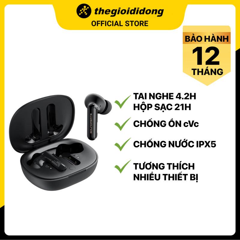 Tai nghe Bluetooth TWS Soundpeats Mac 2 Đen - Hàng chính hãng