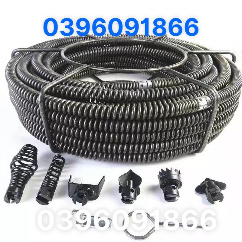 Dây thông tắc cống dùng cho máy khoan phi 16