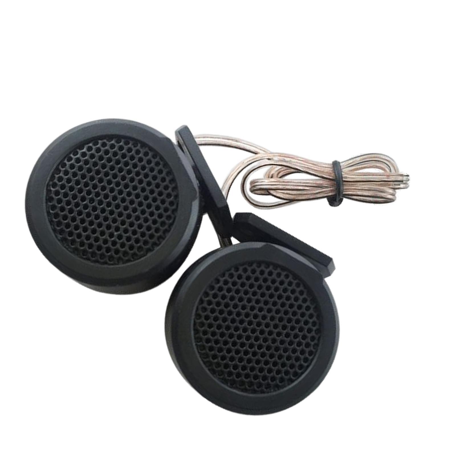 2 Pieces Car Stereo Speaker Dome Tweeter 500W Maximum Power Loudspeaker