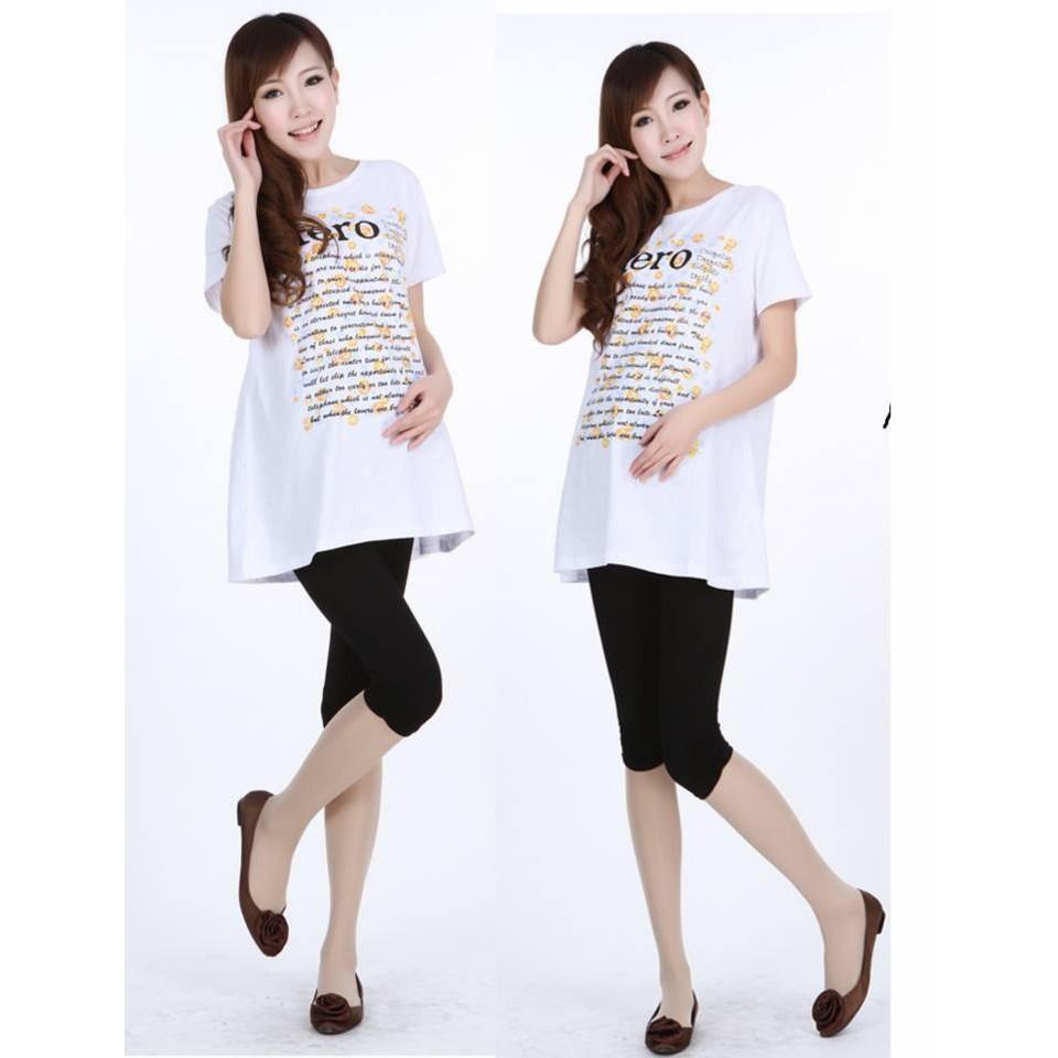 Legging bầu cotton lửng chất đẹp