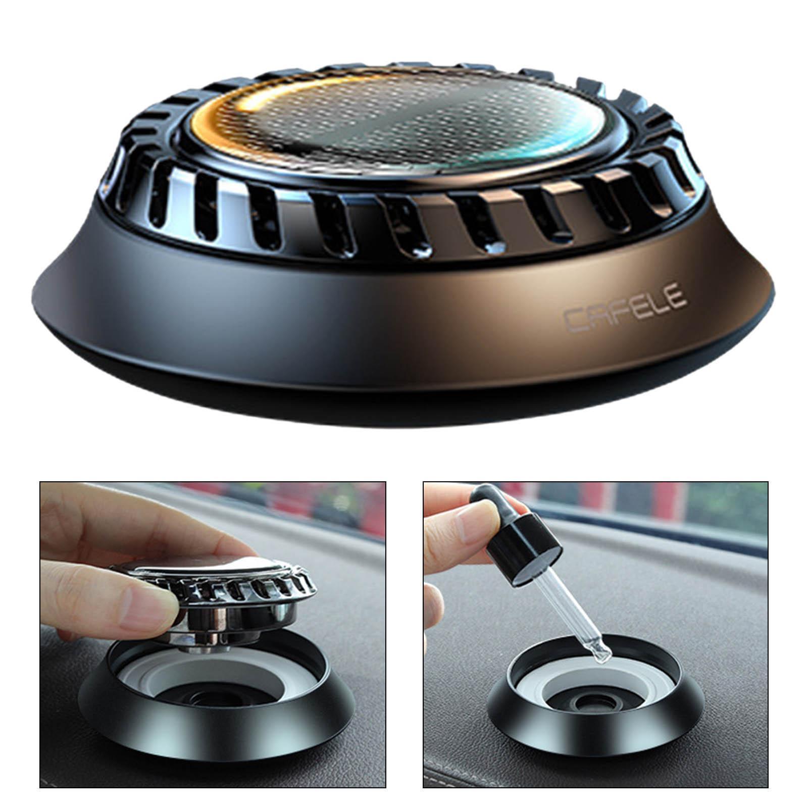 Solar Car Air Freshener Essential Oil Diffuser Car Aromatherapy Diffuser Fit for Home