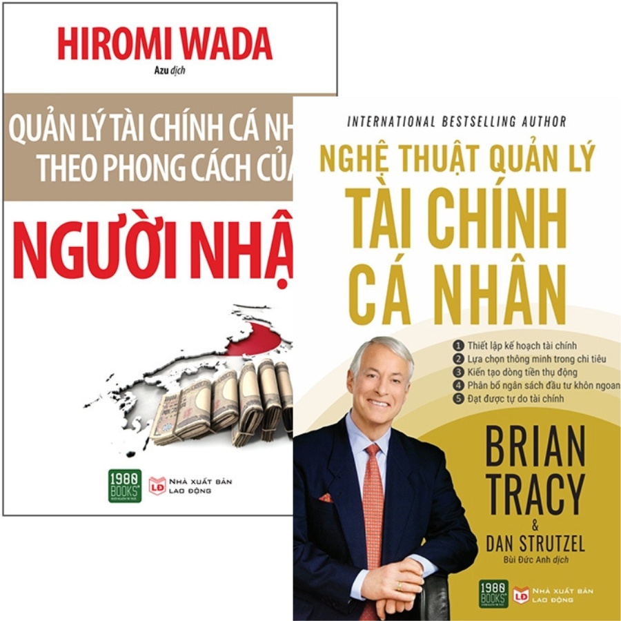 Combo 2 cuốn Quản lý tài chính cá nhân theo phong cách của người Nhật + Nghệ thuật quản lý tài chính cá nhân