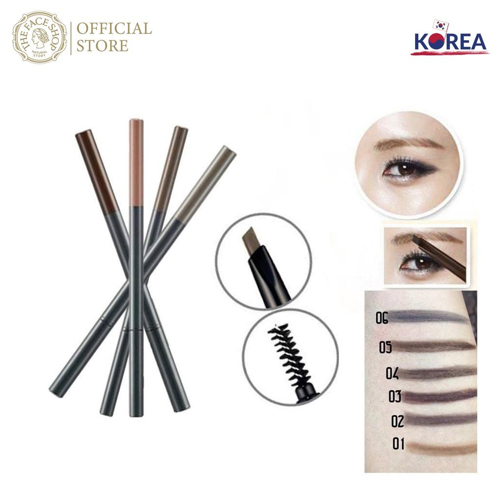 Chì Chân Mày TheFaceShop Designing Eyebrow Pencil 0.3G