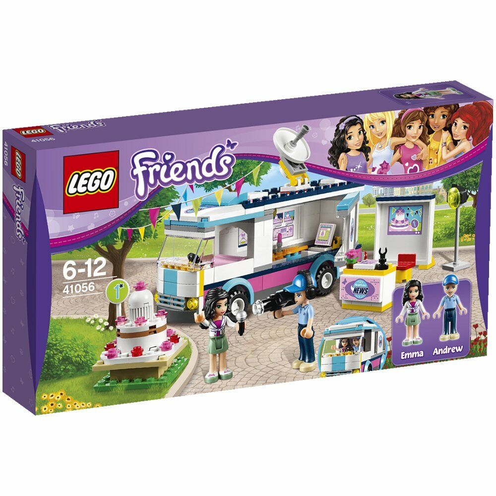 Bộ lắp ráp LEGO Friends 41056 Xe Thông Tin Thành Phố Heartlake (278 Chi Tiết)