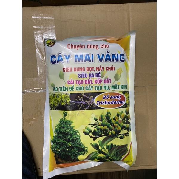 Phân Bón Mai bổ sung tricoderma chuyên dùng cho cây mai gói 1kg