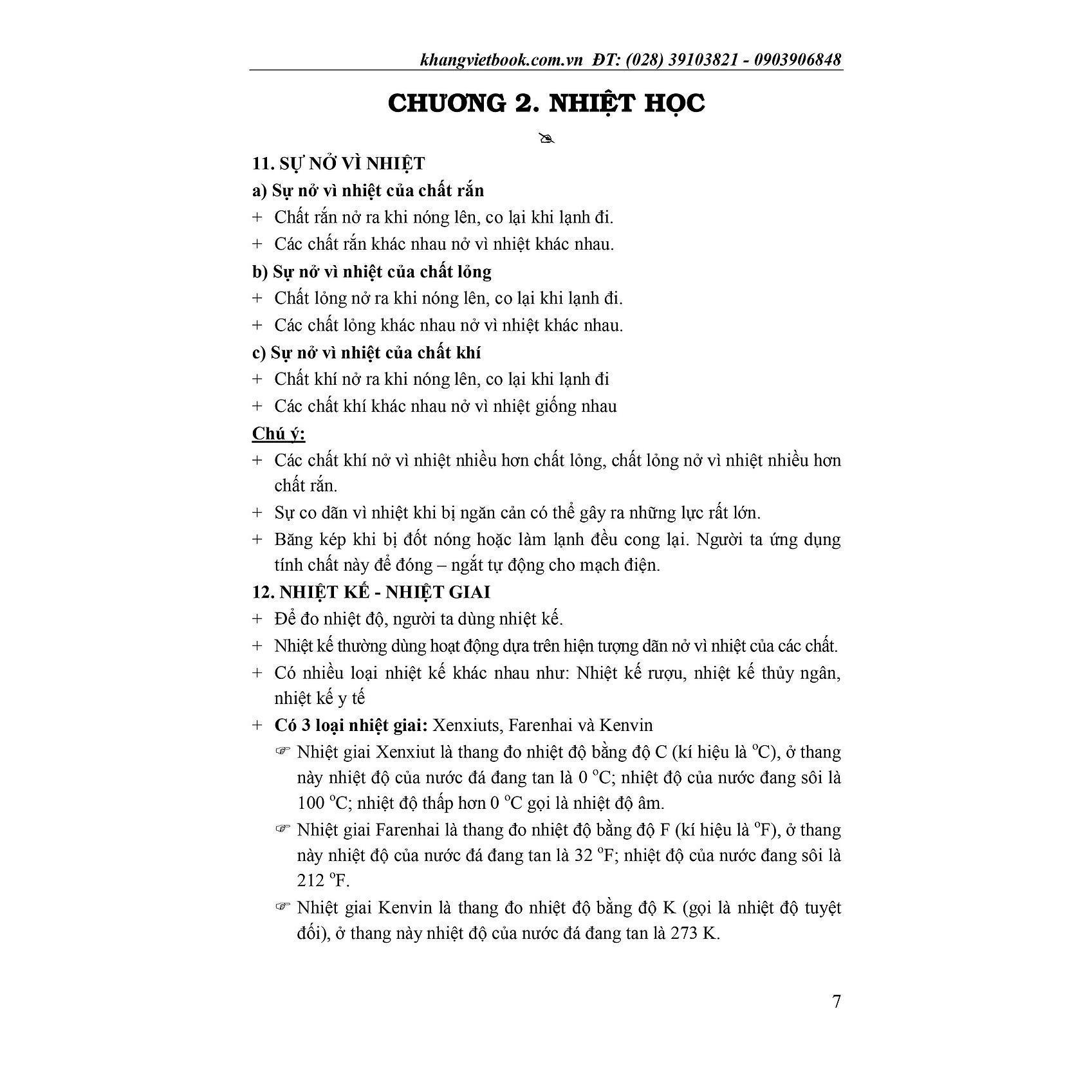 Sách - 100 Đề Kiểm Tra Vật Lý Lớp 6 - Biên Soạn Theo Chương Trình Mới - Khang Việt Book